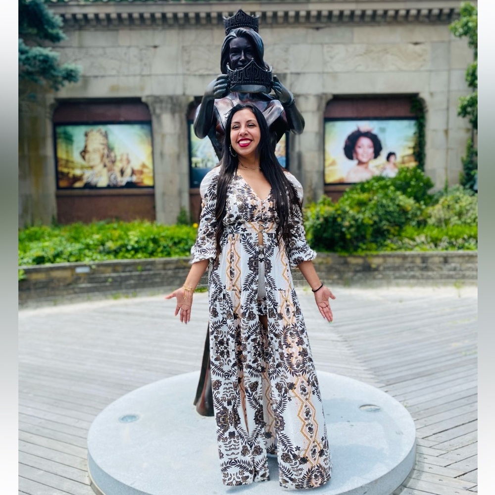 Free People Wandering Folk set dress - Picture 8 of 17